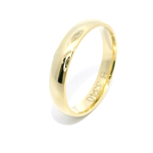 Gold wedding ring - Timeless elegance for her and him B-3340
