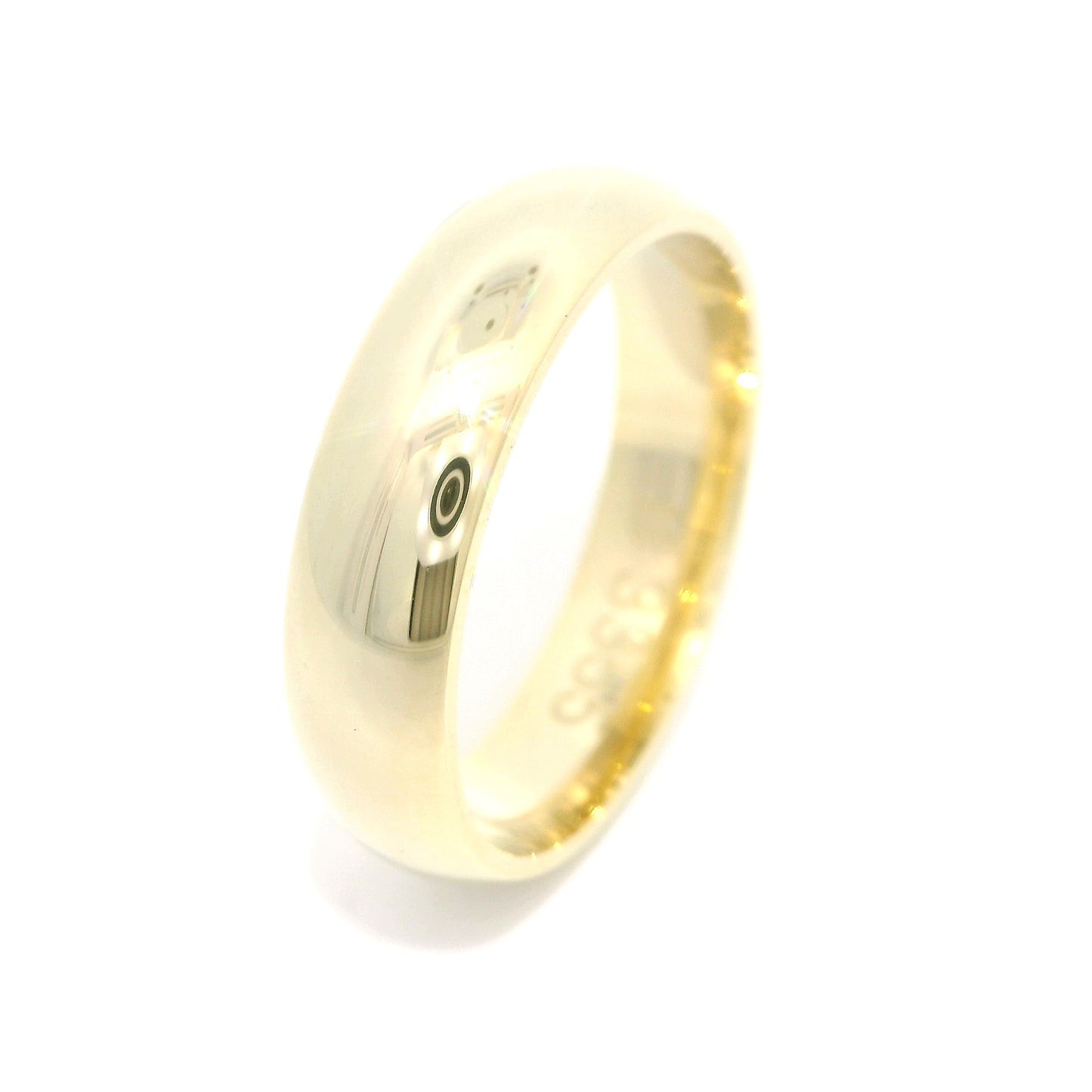 Gold wedding ring - Timeless elegance for her and him B-3355