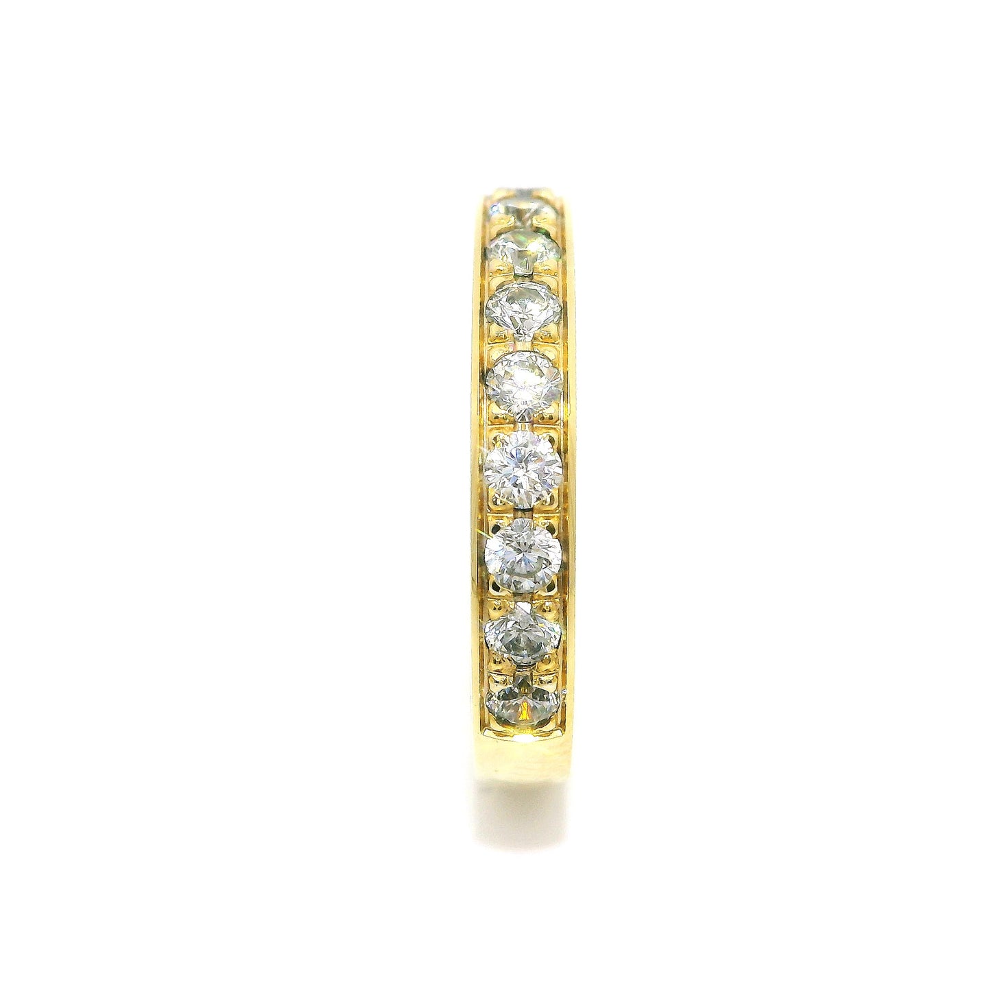 Women's wedding ring with stones ETH-N 0.05