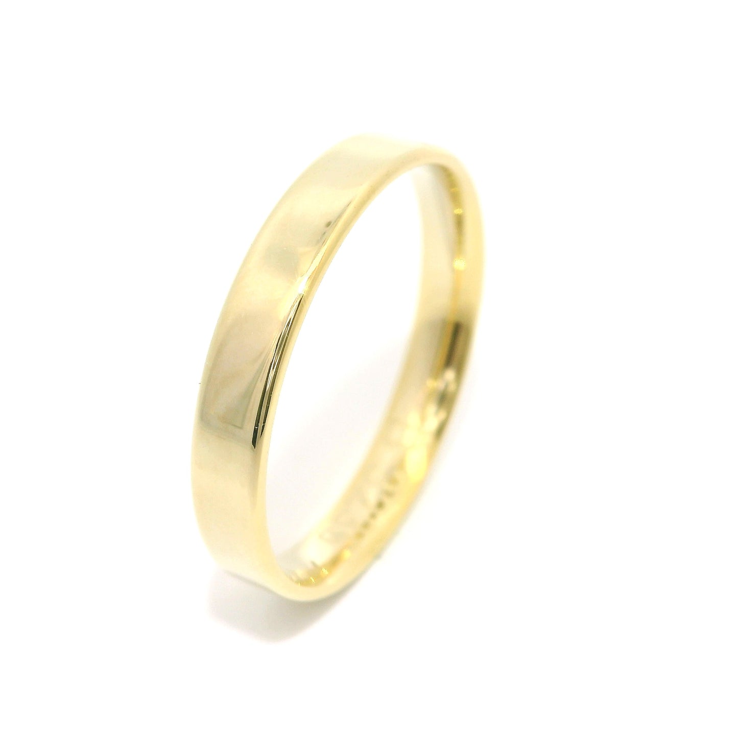 Gold wedding ring - Timeless elegance for her and him -B-3235