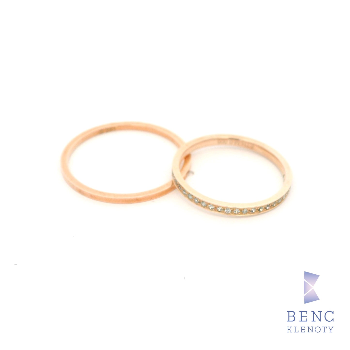 Gold wedding ring - Timeless elegance for her and him - B-281