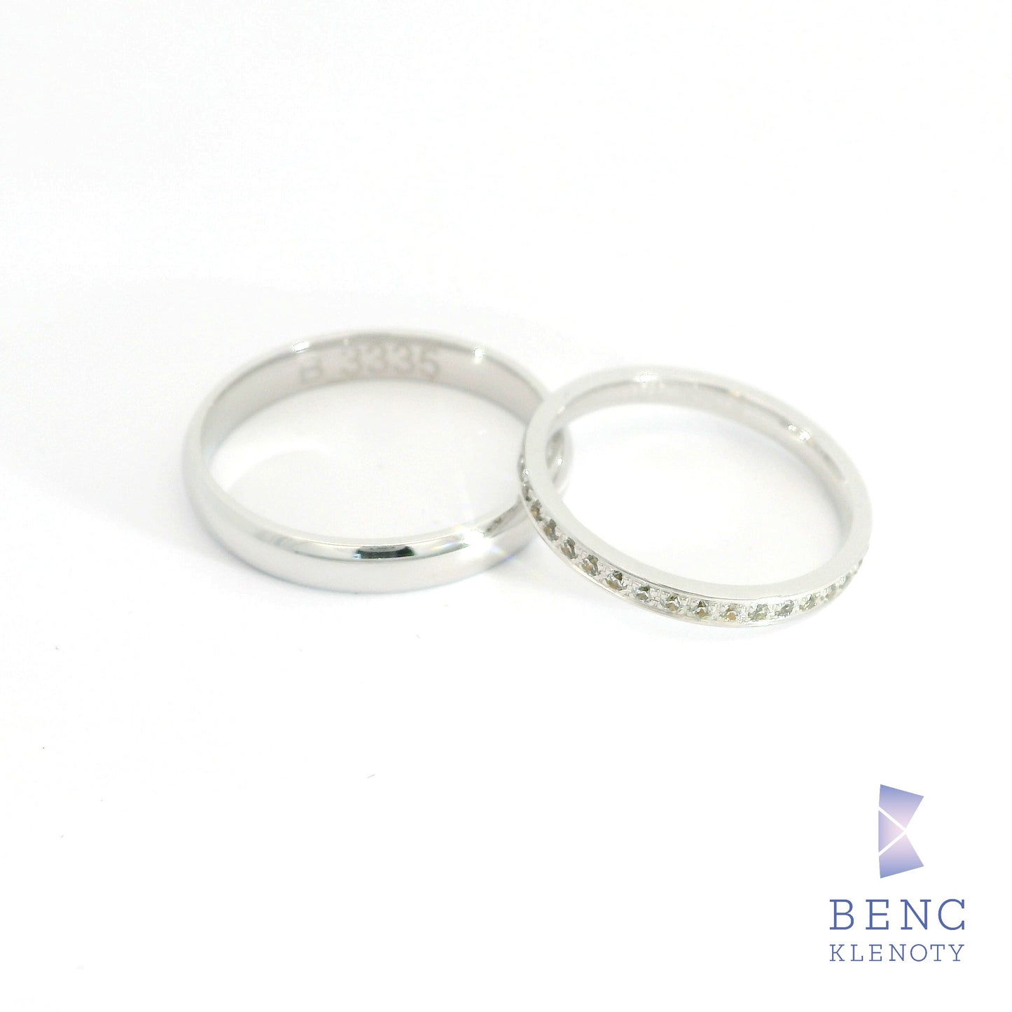 Gold wedding ring - Timeless elegance for her and him B-3335