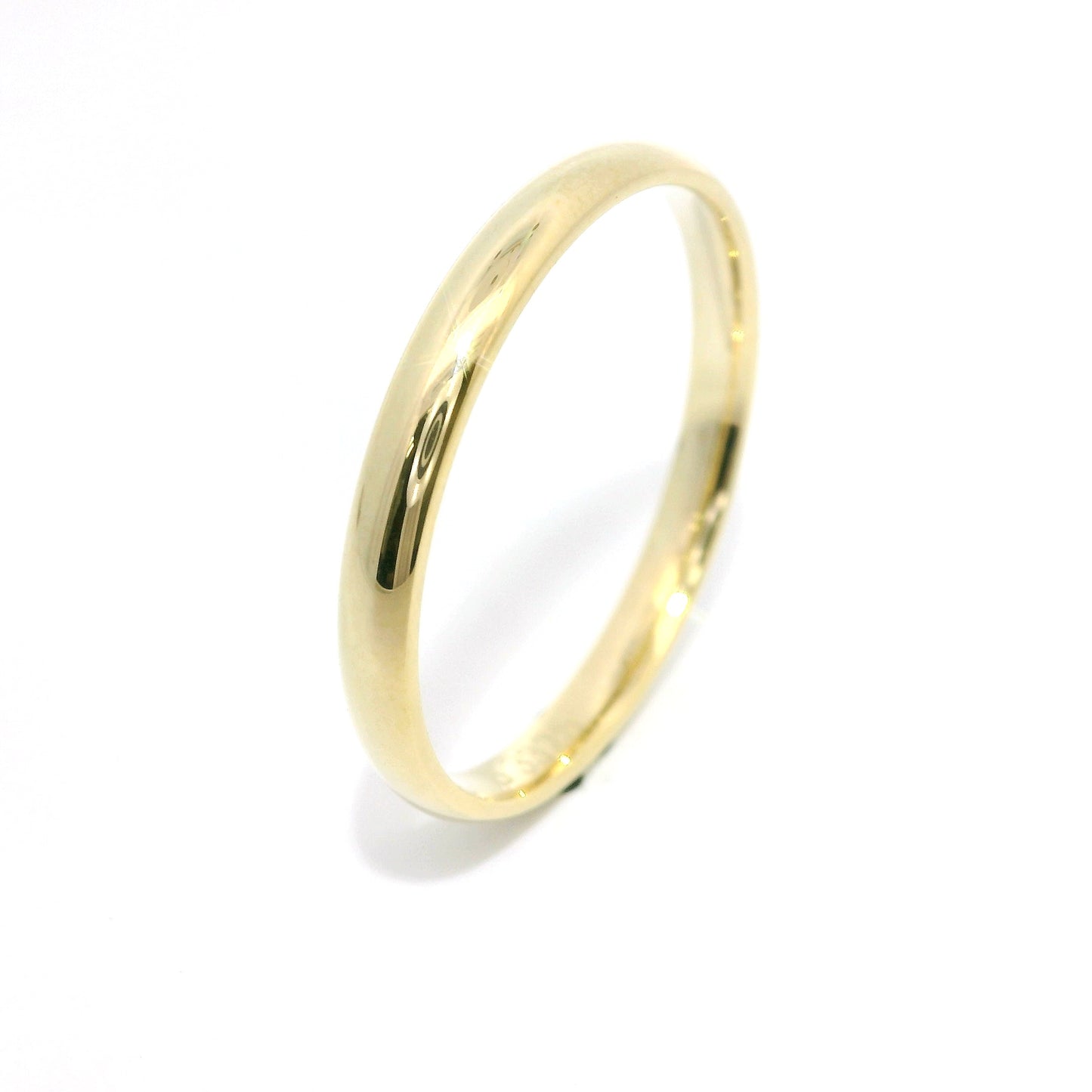 Gold wedding ring - Timeless elegance for her and him - B-3325