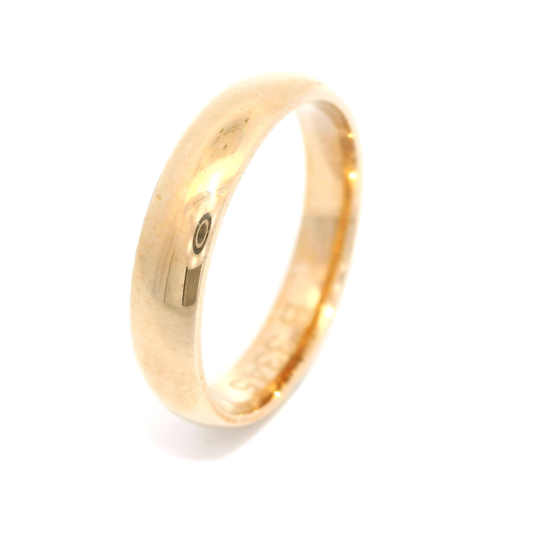 Gold wedding ring - Timeless elegance for her and him B-3345