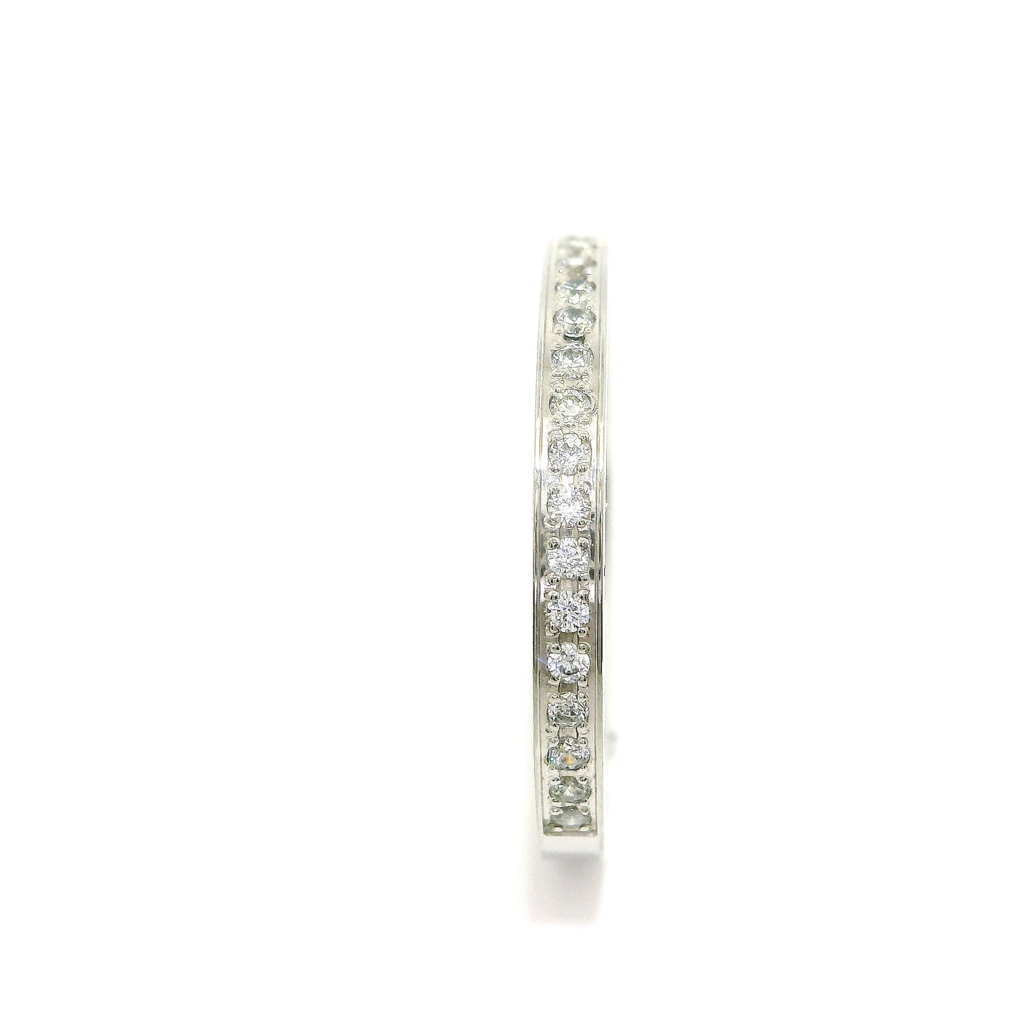 Women's wedding ring with stones ETH-M 0.008