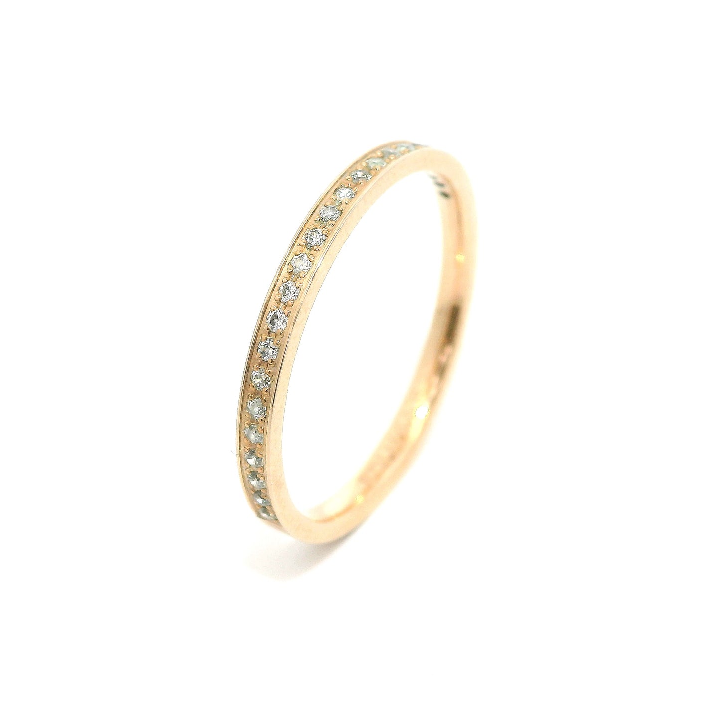 Women's wedding ring with stonesETH-M 0.005