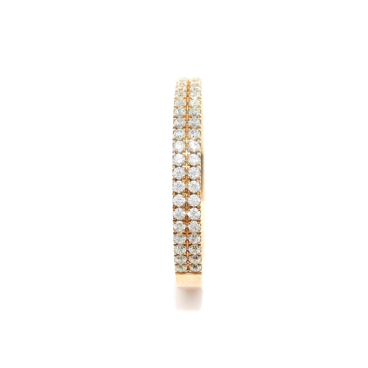 Women's wedding ring with stones ETH-D 0.005