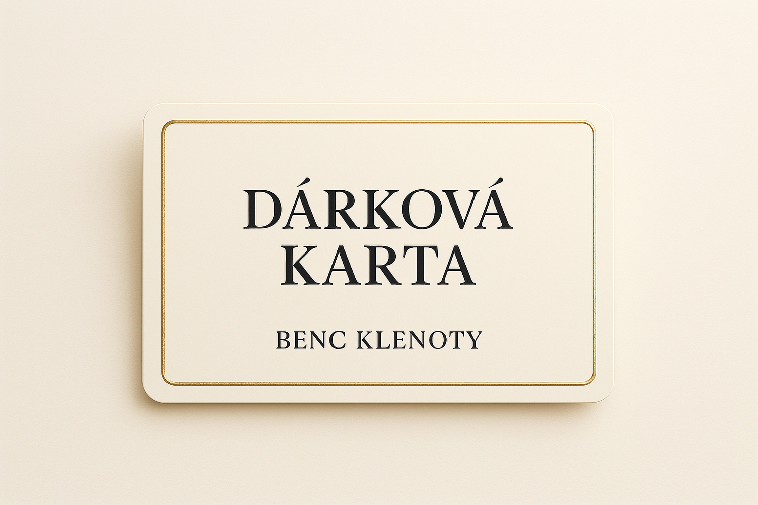 Dárková karta