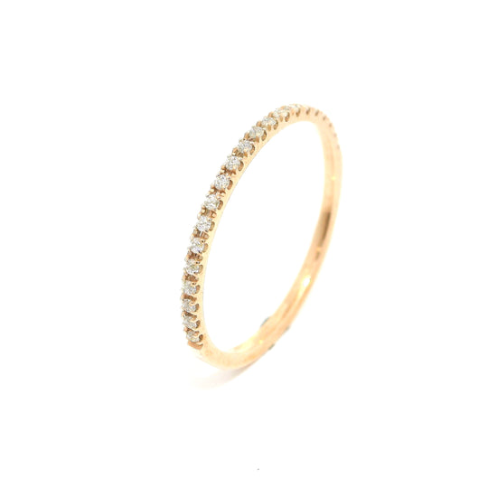 Dámský snubní prsten s kameny ETH 0,005