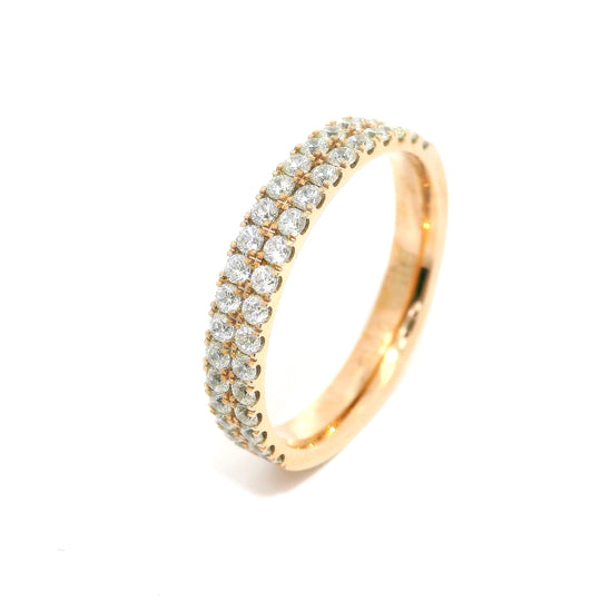 Dámský snubní prsten s kameny ETH-D 0,015