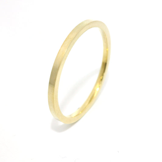 Gold wedding ring - Timeless elegance for her and him - B-283