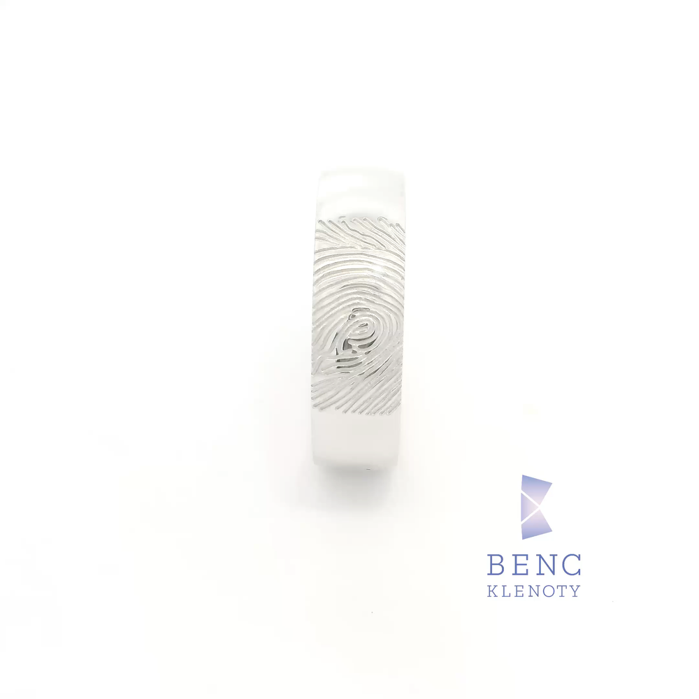 Pánský snubní prsten ze zlata 14K | Nadčasový design | A719-P