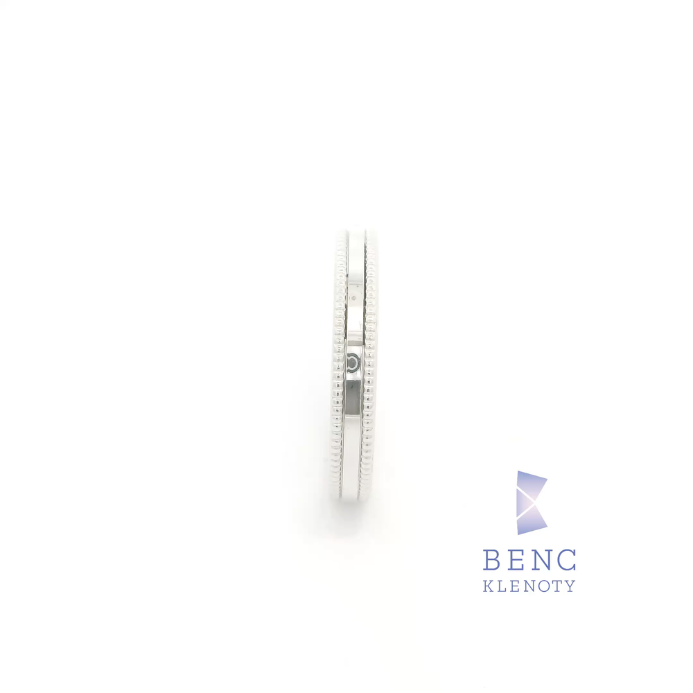 Pánský snubní prsten ze zlata 14K | Nadčasový design | A1046-P