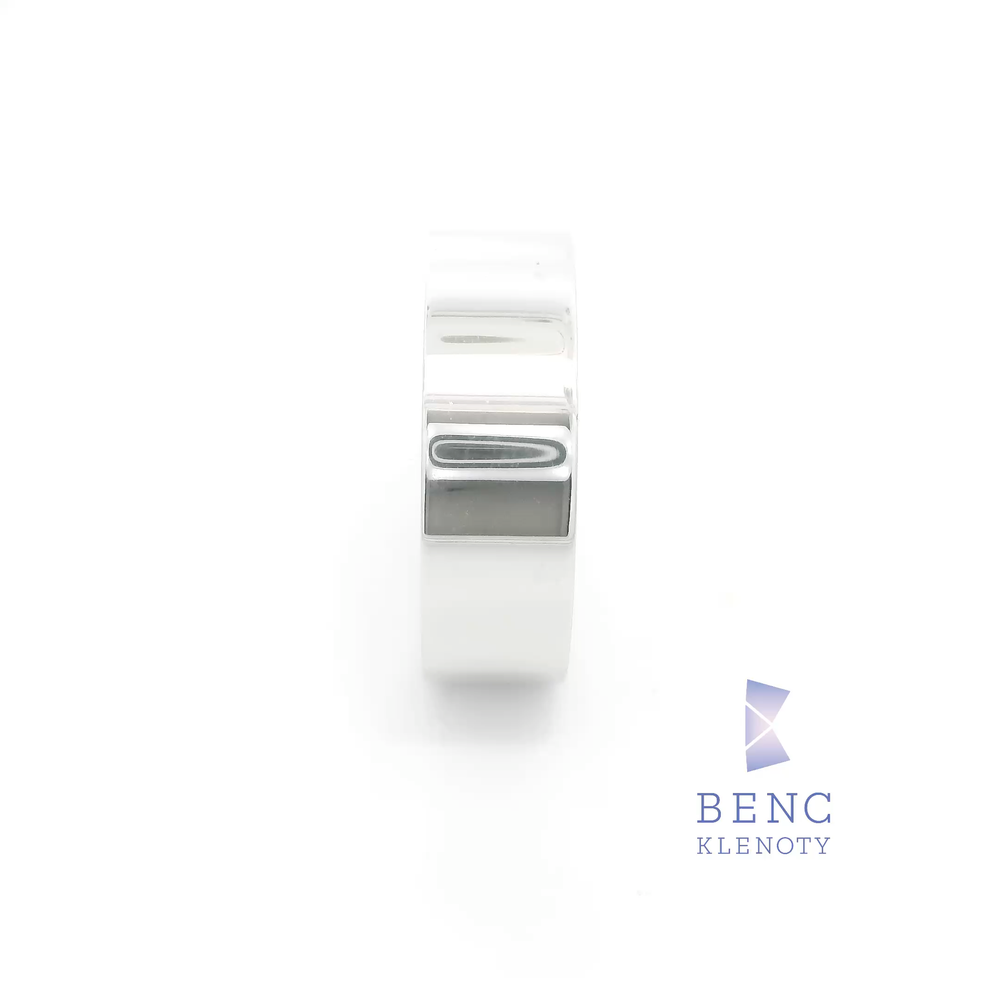 Pánský snubní prsten ze zlata 14K | Nadčasový design | R150-P