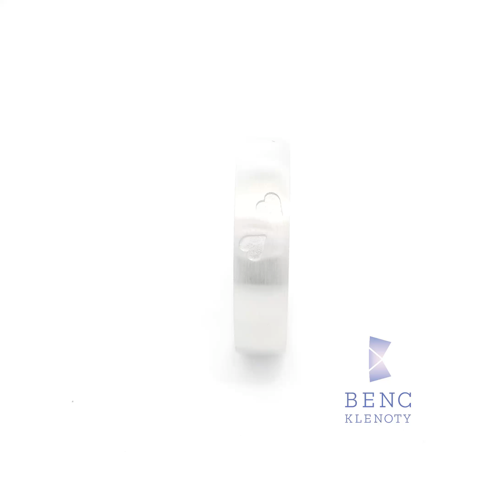 Pánský snubní prsten ze zlata 14K | Nadčasový design | R215-P