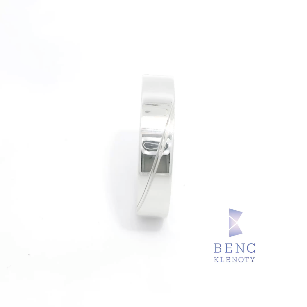 Pánský snubní prsten ze zlata 14K | Nadčasový design | L26-P