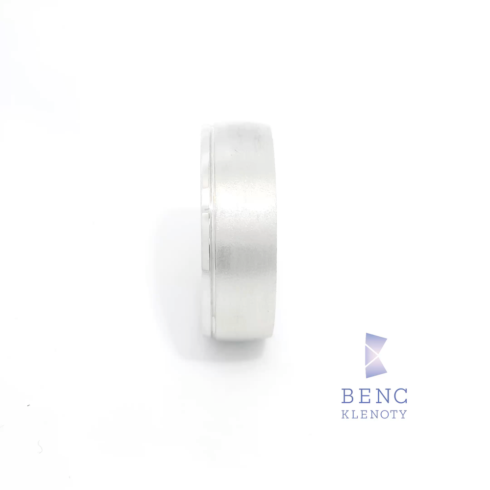 Pánský snubní prsten ze zlata 14K | Nadčasový design | R126-P