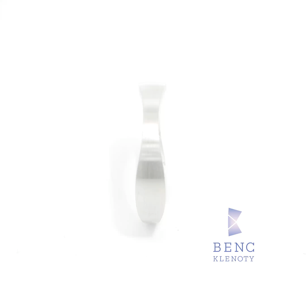 Pánský snubní prsten ze zlata 14K | Nadčasový design | A795-P