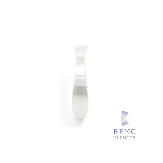 Pánský snubní prsten ze zlata 14K | Nadčasový design | A795-P