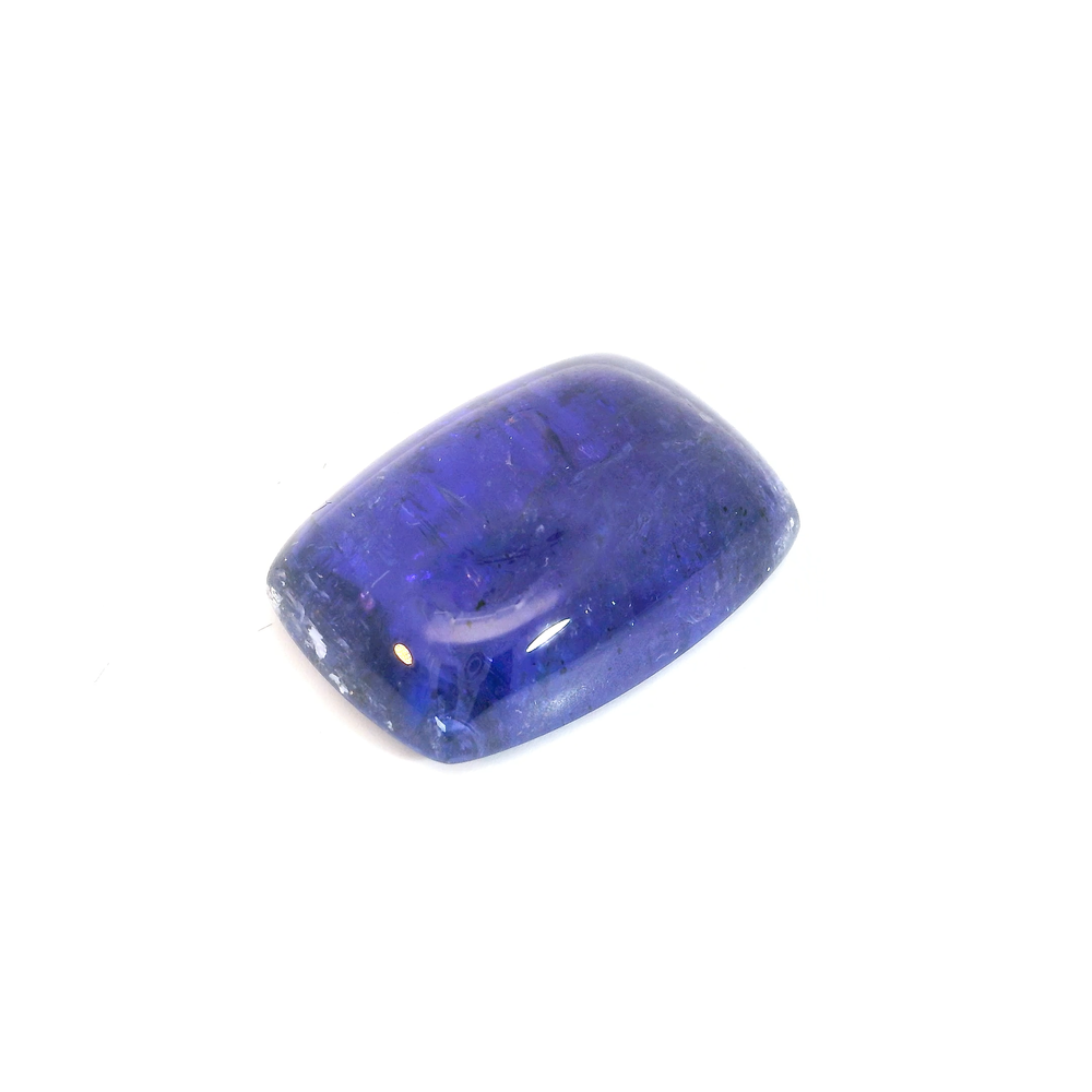 Tanzanit kabošon 20,75 ct