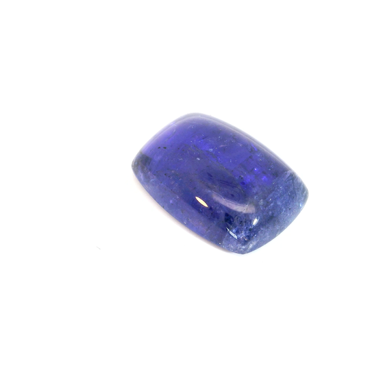 Tanzanit kabošon 20,75 ct