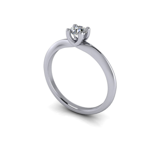 Zásnubní zlatý prsten s diamantem - Eternal Promise