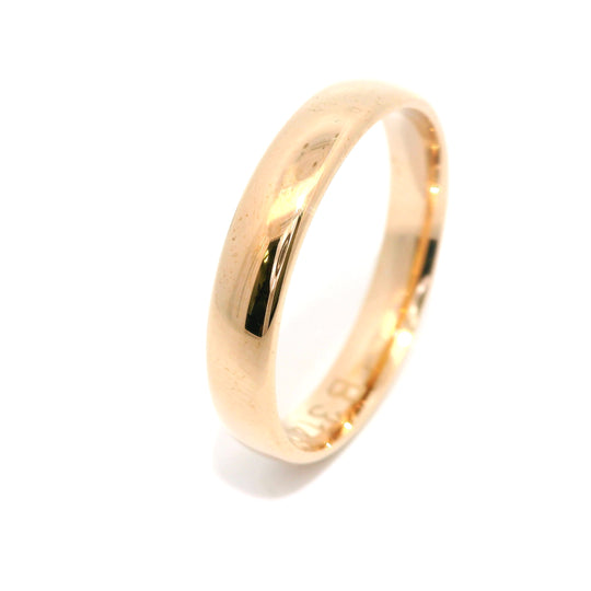 Zlatý snubní prsten - Nadčasová elegance pro ni i pro něj - B-3140