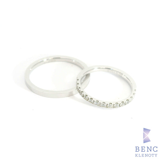 Zlatý snubní prsten - Nadčasová elegance pro ni i pro něj - B-285