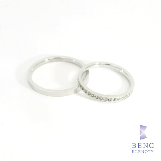 Zlatý snubní prsten - Nadčasová elegance pro ni i pro něj - B-292