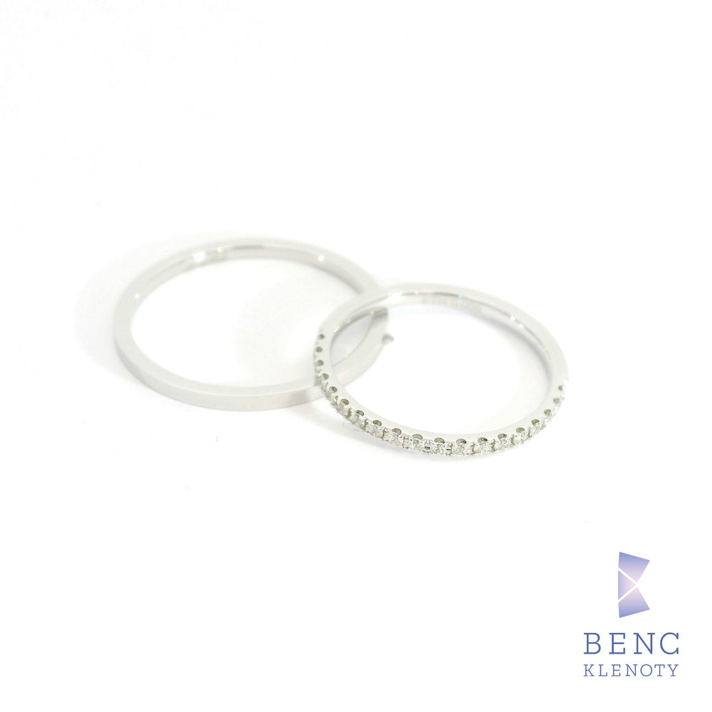 Zlatý snubní prsten - Nadčasová elegance pro ni i pro něj - B-282