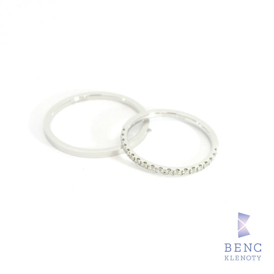 Zlatý snubní prsten - Nadčasová elegance pro ni i pro něj - B-282