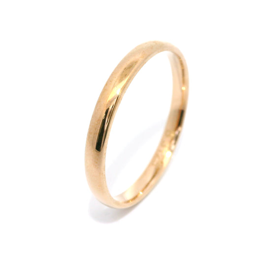 Zlatý snubní prsten - Nadčasová elegance pro ni i pro něj - B-3125