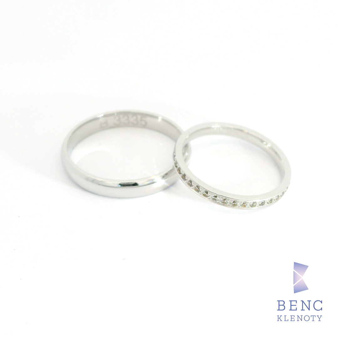 Zlatý snubní prsten - Nadčasová elegance pro ni i pro něj B-3335