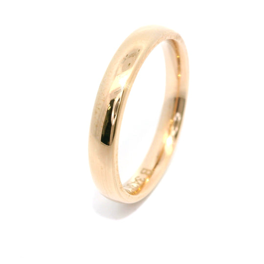 Zlatý snubní prsten - Nadčasová elegance pro ni i pro něj - B-3435