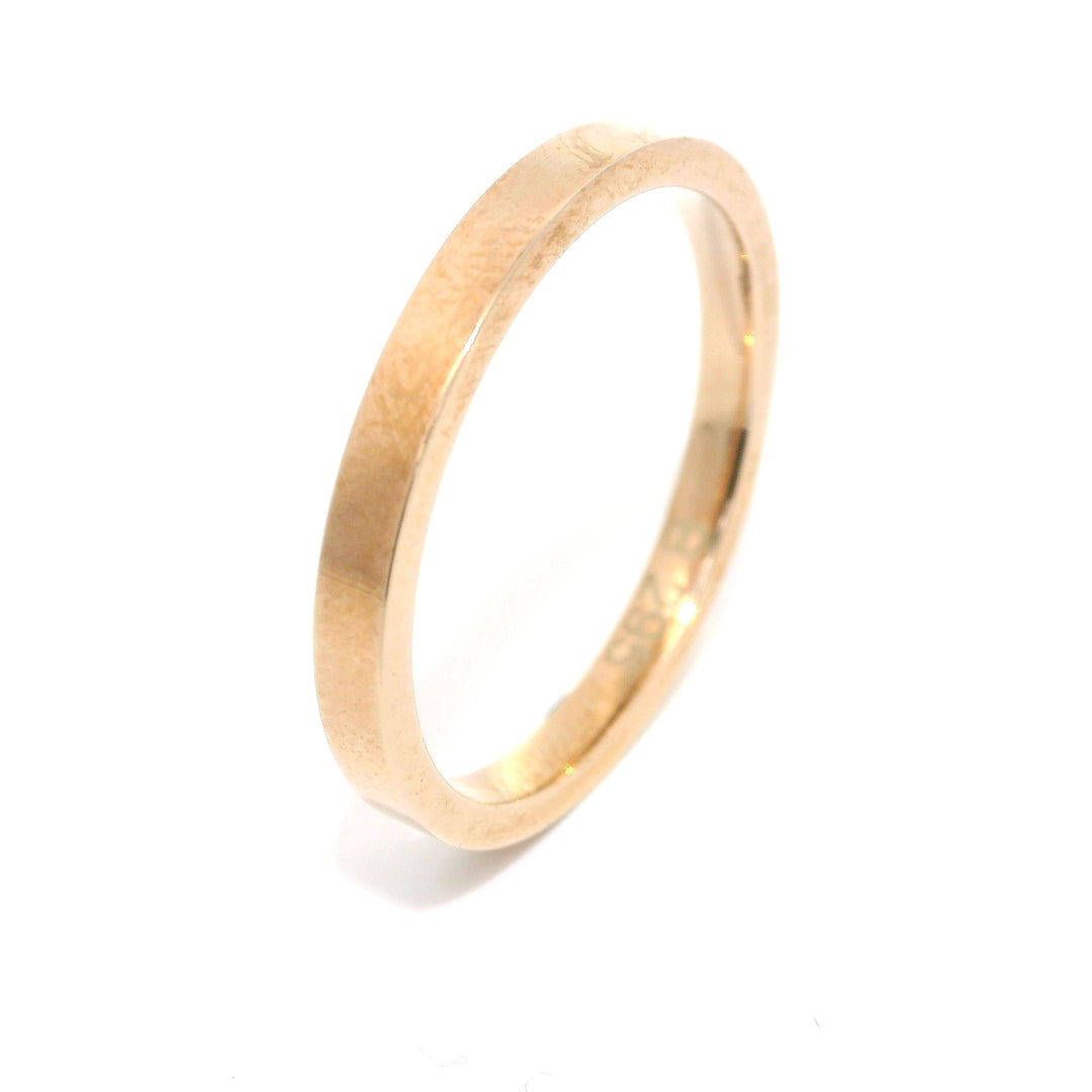 Zlatý snubní prsten - Nadčasová elegance pro ni i pro něj - B-295