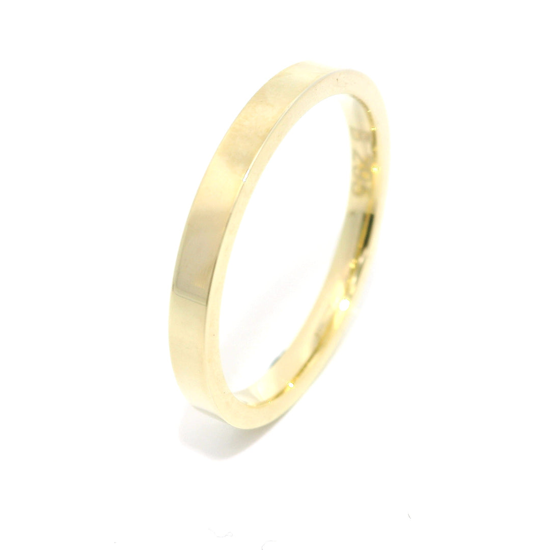 Zlatý snubní prsten - Nadčasová elegance pro ni i pro něj - B-295