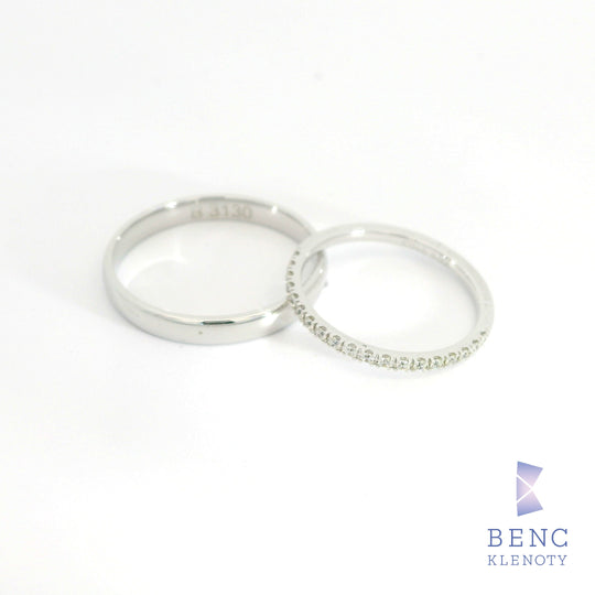 Zlatý snubní prsten - Nadčasová elegance pro ni i pro něj - B-3130