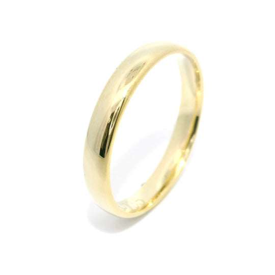 Zlatý snubní prsten - Nadčasová elegance pro ni i pro něj - B-3135