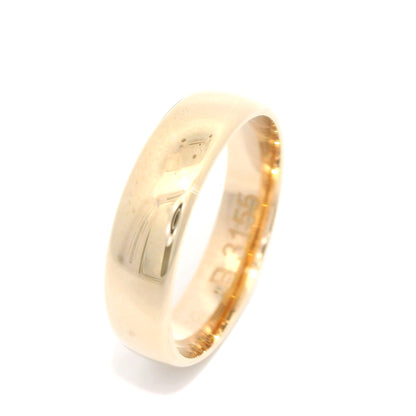 Gold wedding ring - Timeless elegance for her and him - B-3155