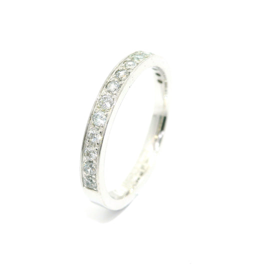 Dámský snubní prsten s kameny ETH-M 0,02