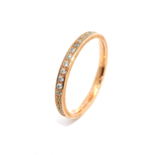 Dámský snubní prsten s kameny ETH-N 0,008