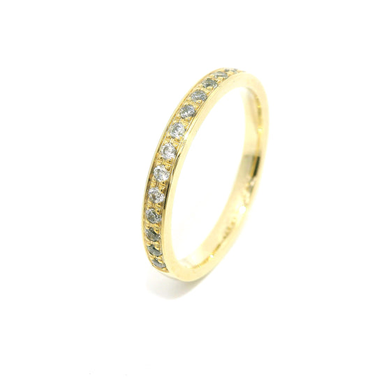 Dámský snubní prsten s kameny ETH-N 0,015