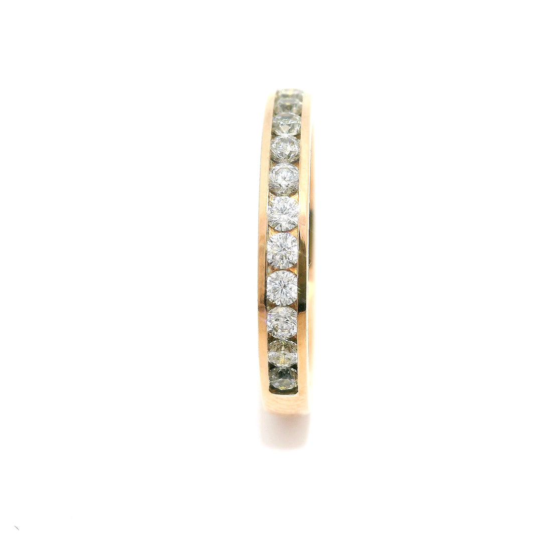 Dámský snubní prsten s kameny ETH-L 0,03