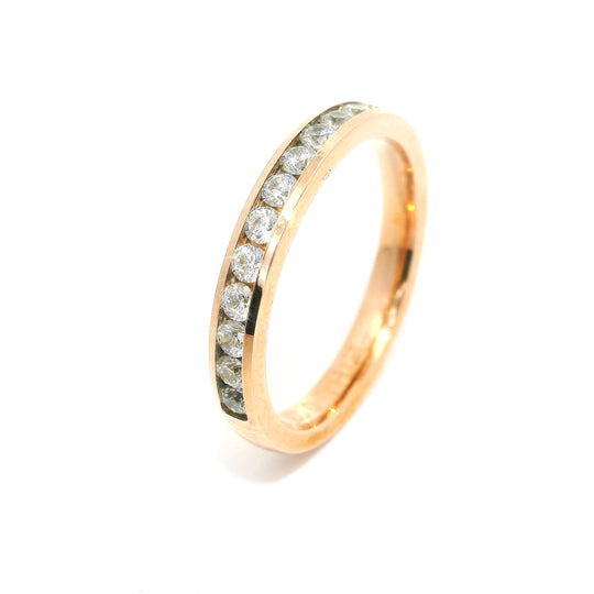 Dámský snubní prsten s kameny ETH-L 0,03