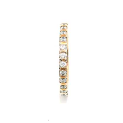 Women's wedding ring with stones ETH-BAR 0.02