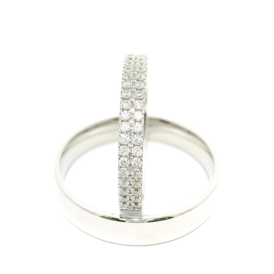 Dámský snubní prsten s kameny ETH-D 0,008