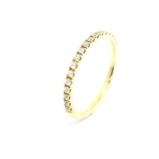 Dámský snubní prsten s kameny ETH-E 0,01