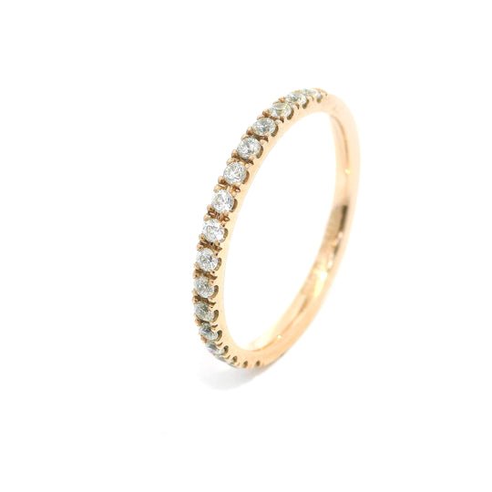 Dámský snubní prsten s kameny ETH-E 0,015