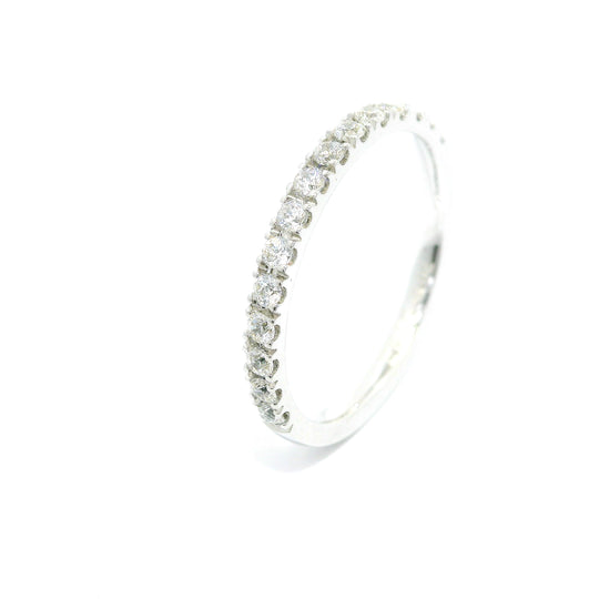 Dámský snubní prsten s kameny ETH-E 0,02