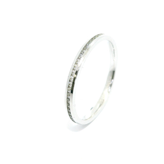 Dámský snubní prsten s kameny ETH-L 0,005